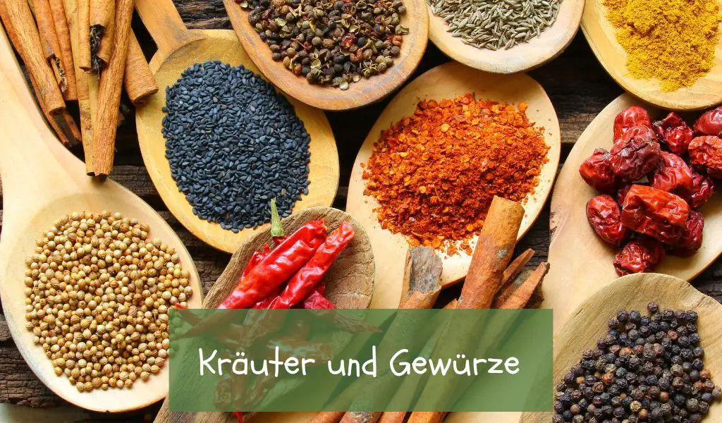 Kräuter und Gewürze